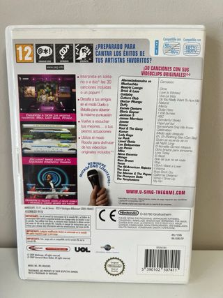 Pacchetto di gioco U-SING: U've Got Talent! + Microfono Wii