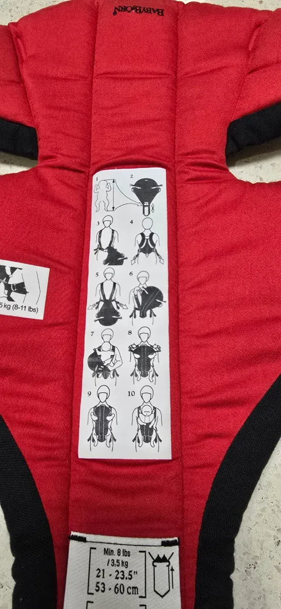 Mochila porta bebés BabyBjörn negra