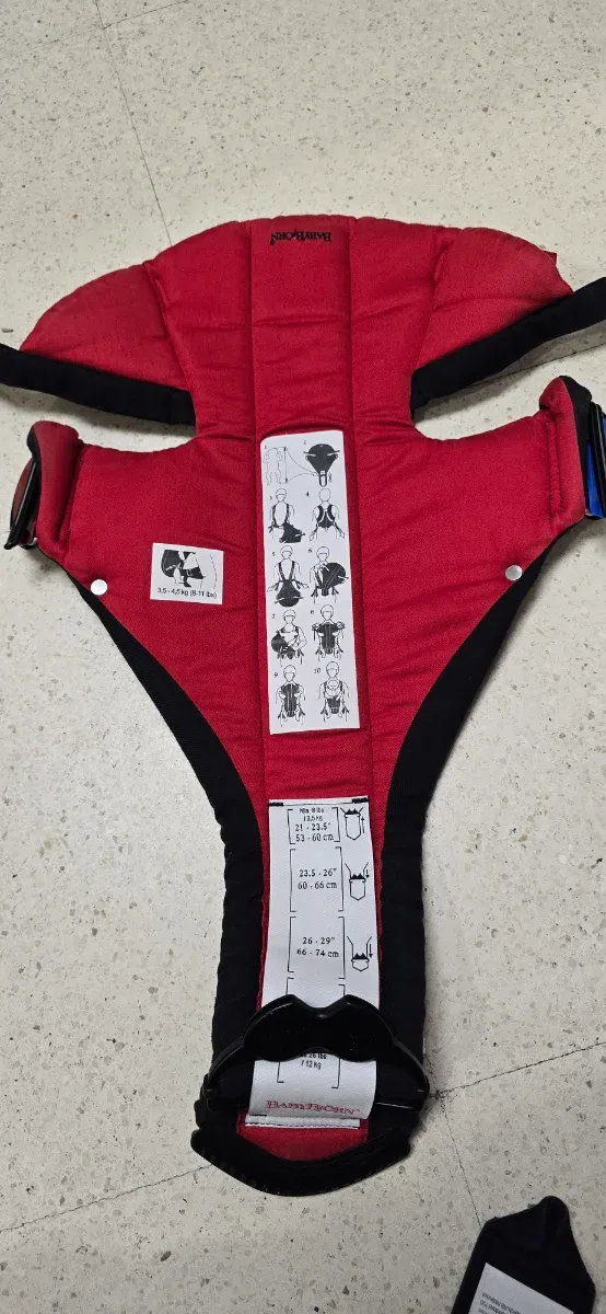 Mochila porta bebés BabyBjörn negra