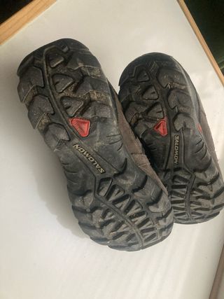 Zapatillas Salomon Gore-Tex Marrones/Verdes