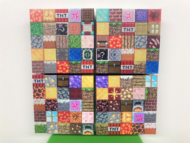 200 Blocchi Magnetici da Costruzione con Scatola Creeper