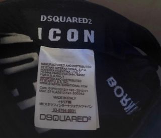 Cappello DSQUARED2 ICON Nero