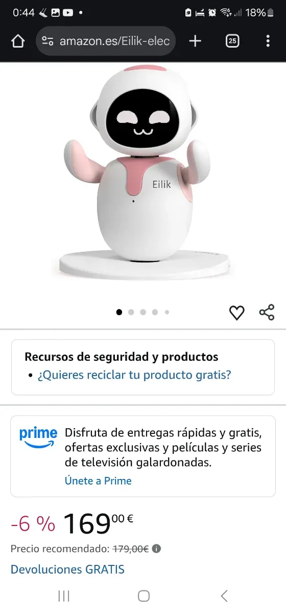 Robot Inteligente Eilik