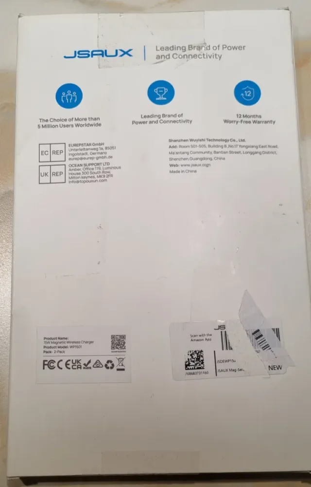 2 Cargadores Inalámbricos Baseus