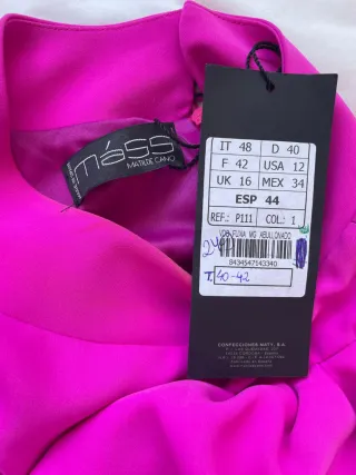 Vestido Matilde Cano Talla 44 Nuevo