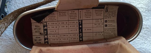 Cámara Antigua Praktica Cassar 1:2.8/45mm