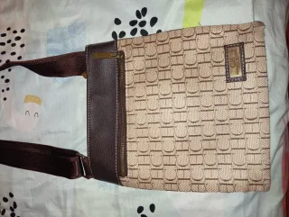 Bolso Carolina Herrera Beige y Marrón