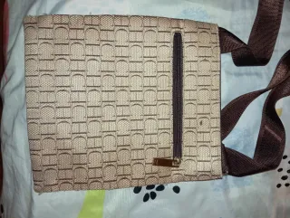 Bolso Carolina Herrera Beige y Marrón