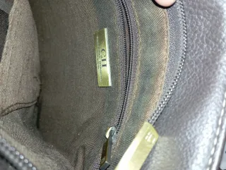 Bolso Carolina Herrera Beige y Marrón