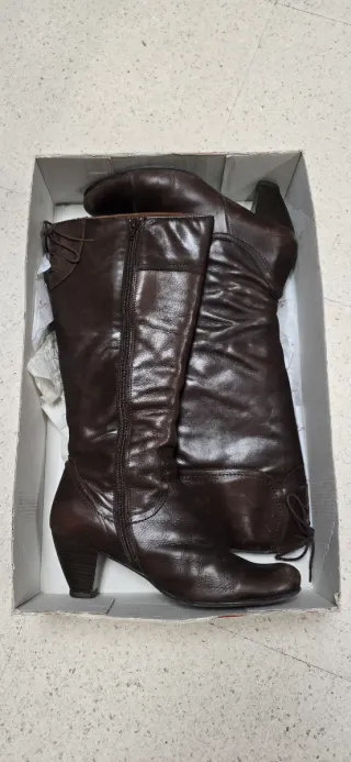 Botas mujer Tolino rojas