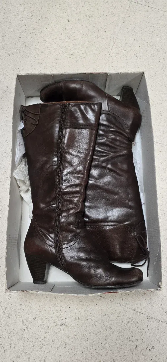 Botas mujer Tolino rojas