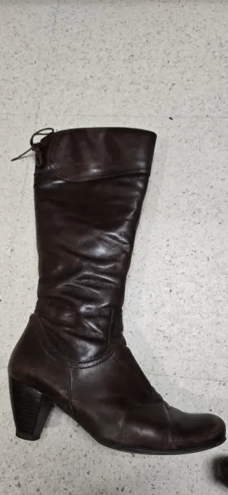 Botas mujer Tolino rojas