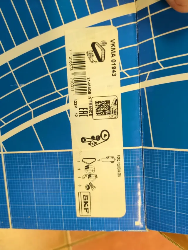 Kit Distribución SKF VKMA01943 Audi/Ford/Seat/VW