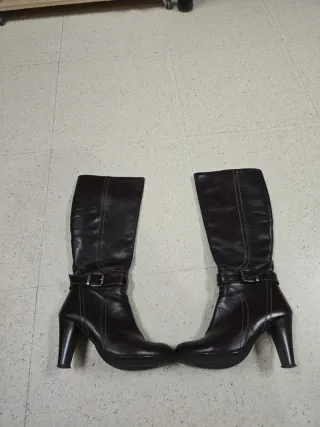 Botas mujer Tolino rojas