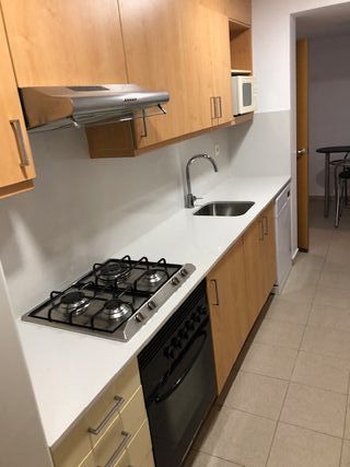 Piso planta baja con gran terraza en alquiler