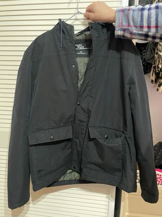 Abrigo Cedar Wood State Hombre Negro Talla XL