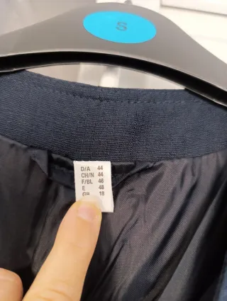 Chaqueta azul marino mujer Talla 46