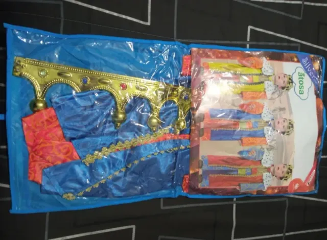 Disfraz Rey Mago Infantil 12-24 meses