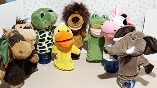 Marionetas de animales. LEED