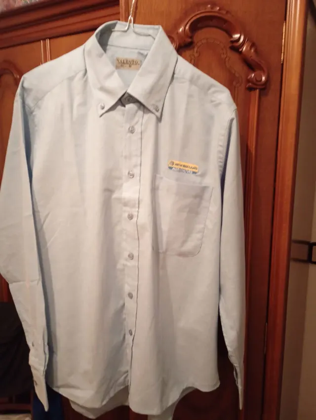 Camisa Valento Talla M Azul