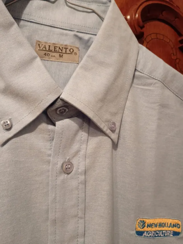 Camisa Valento Talla M Azul