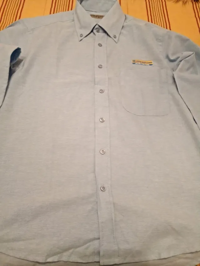 Camisa Valento Talla M Azul