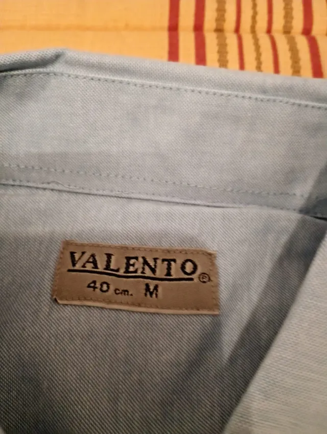 Camisa Valento Talla M Azul