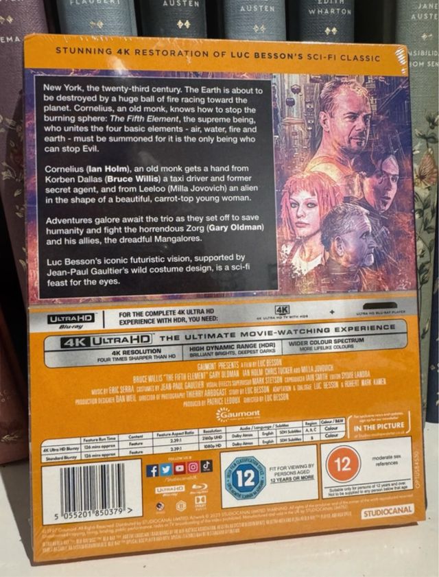 The Fifth Element (Zavvi exclusive steelbook)