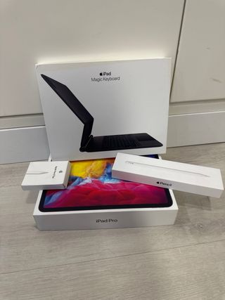 iPad Pro 11” 128GB 2ª gen + lápiz + teclado