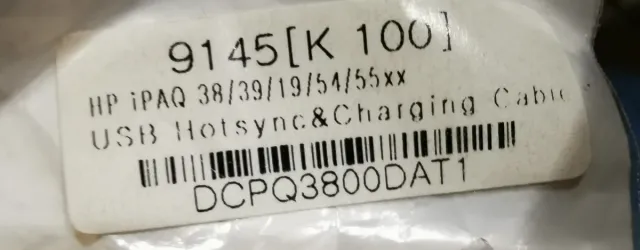 5 Cables USB Ipaq 38/39/19/54/55 Carga