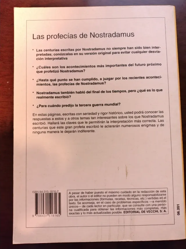 Las Profecias de Nostradamus (Spanish Edition)