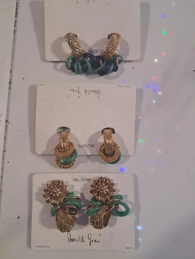 Pendientes David Graux Dorados