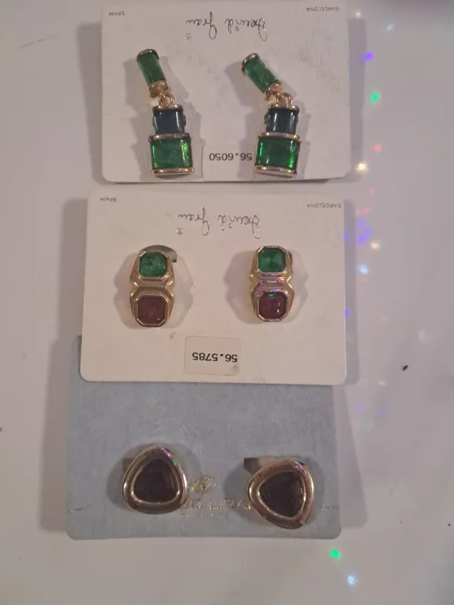 Pendientes David Graux Dorados
