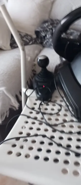 Volante PS4/Xbox con leva del cambio