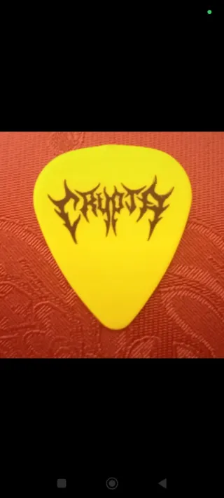 Púas de guitarra Crypta