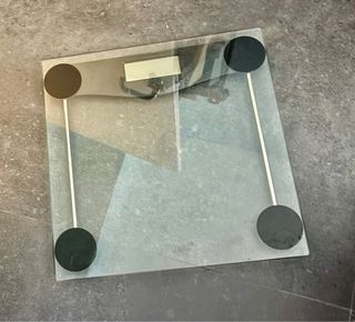 Báscula digital de cristal