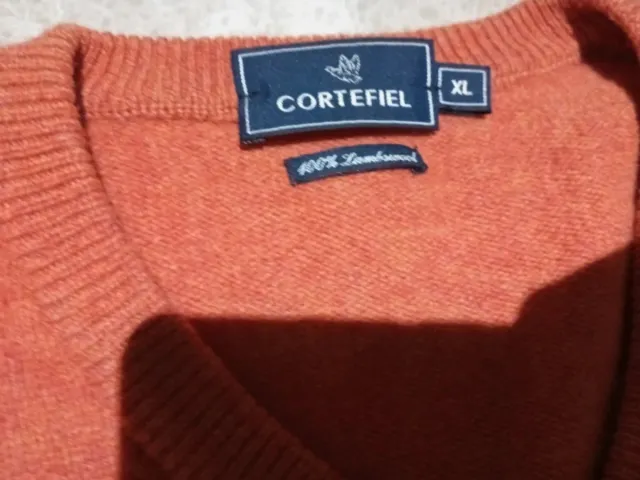 Jersey Cortefiel Naranja Hombre Talla XL
