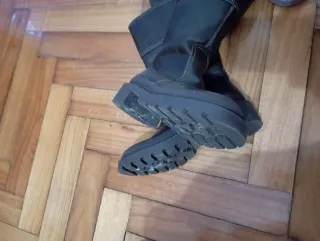 Botas de mujer altas .