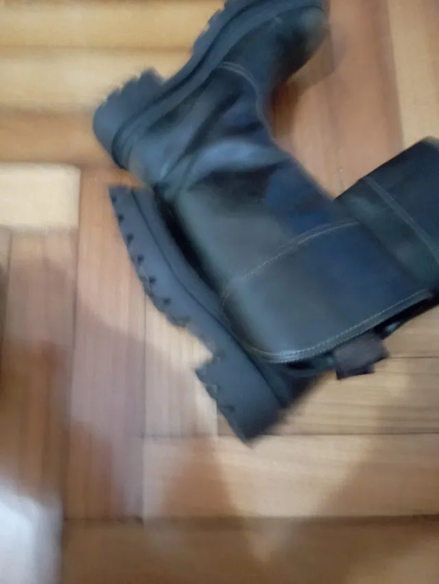 Botas de mujer altas .