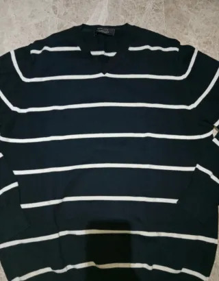 Jersey Cortefiel Rayas Talla XL