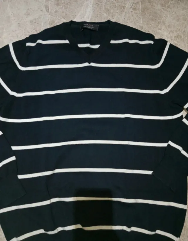 Jersey Cortefiel Rayas Talla XL