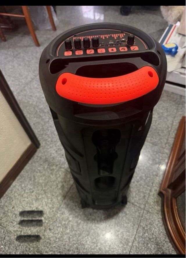 Coluna Bluetooth Karaoke OPUS