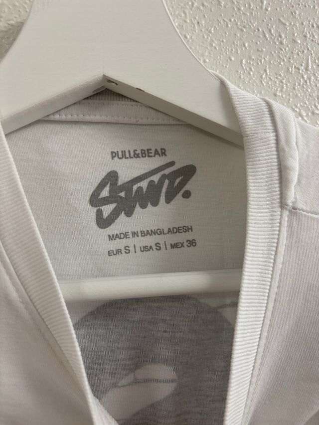 Camiseta Pull&Bear blanca