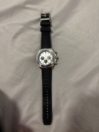 Reloj Breitling Negro y Plateado