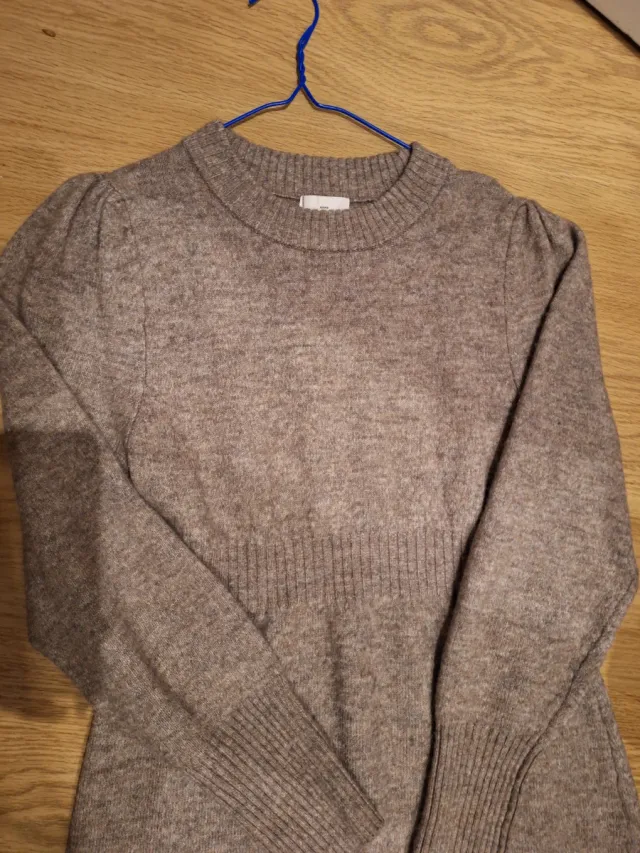 Vestido punto largo premamá H&M talla M