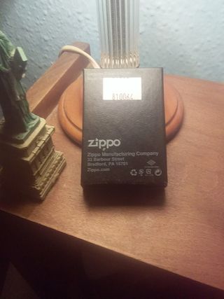 Caja Zippo Negra