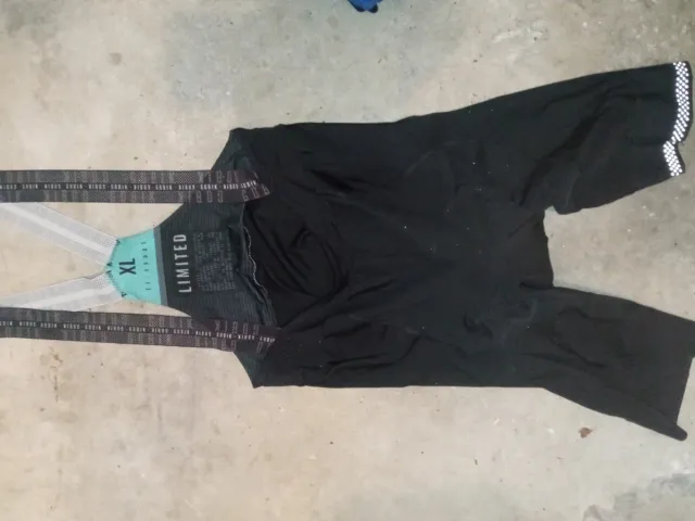 Tuta da Ciclismo Nero Taglia XL