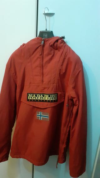 Napapijri Rainforest Anorak Rosso Tg. M