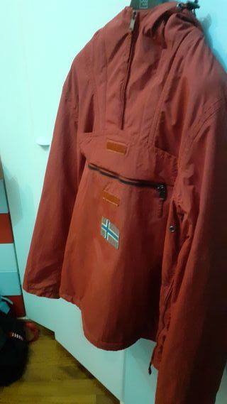 Napapijri Rainforest Anorak Rosso Tg. M