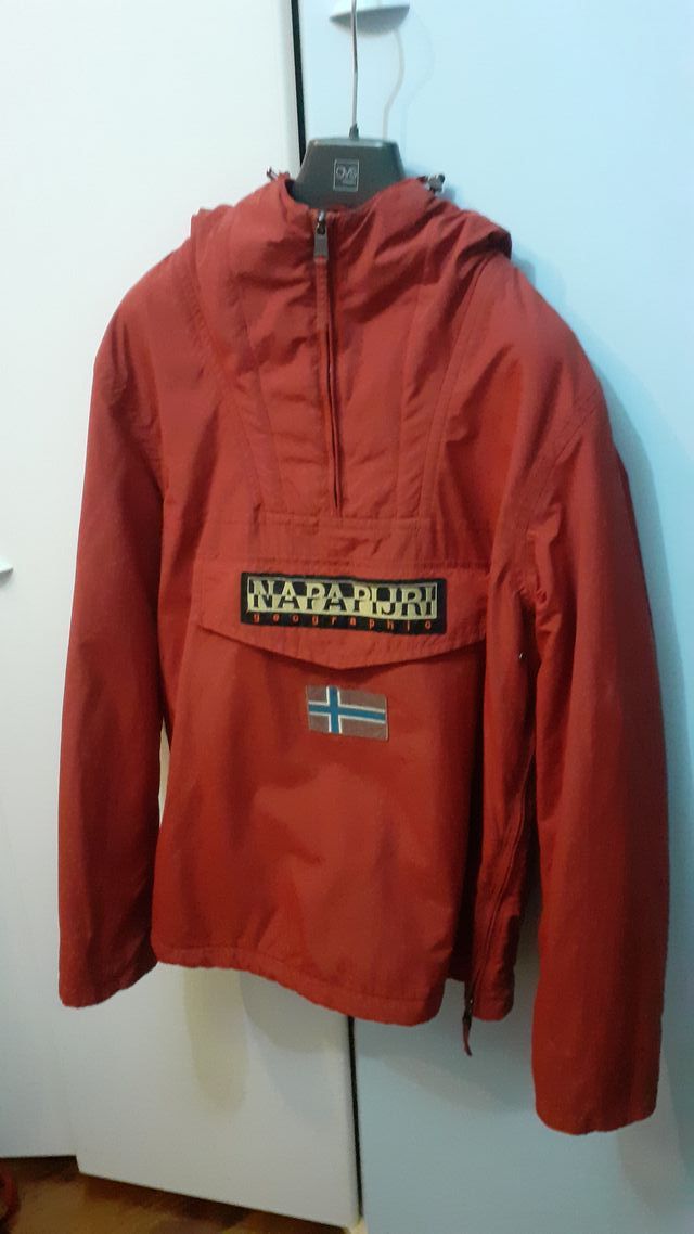 Napapijri Rainforest Anorak Rosso Tg. M